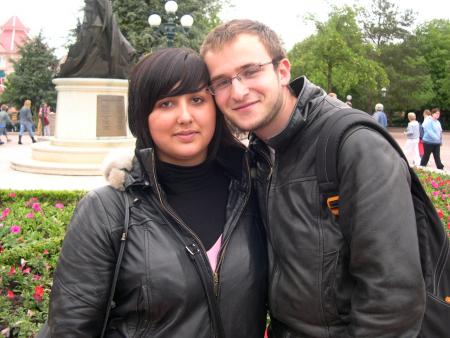 moi et ma cherie a disney land 